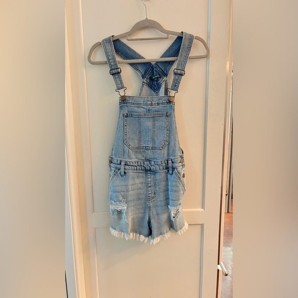 Wild Fable Blue Denim Overalls Size X-small